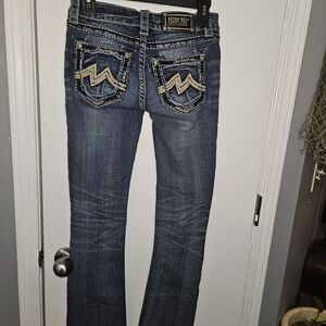 Miss Me Women's Blue Boot Cut Jeans